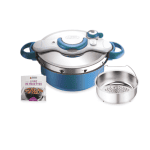 Cocotte Minute Duo 5L Aluminium (Bleu)  SEB